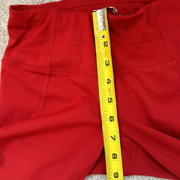 Athletes, Aura Sonar Red Leggings, Size XXSmall - Picture 10 of 12
